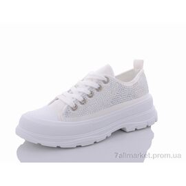 Фотография Кроссовки женские модные Весна/осень L01-7 (8 пар р.36-41) "YUEMINGZHU" недорого оптом от прямого поставщика