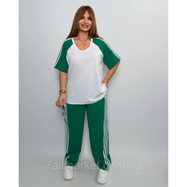 Фотография Костюм женский прогулочный летний двухнитка  (46-60) "LADA" недорого от прямого поставщика
