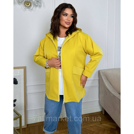 Фотография Ветровка женская на молнии с капюшоном коттон мемори р 46-60 "LADA" недорого от прямого поставщика