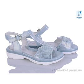 Фотография Босоножки детские летние Лето J130-3B (8 пар р.31-36) "Xifa kids" недорого оптом от прямого поставщика