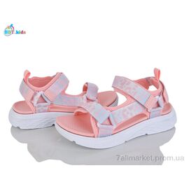 Фотография Босоножки детские летние Лето L852-3-2 (8 пар р.31-37) "BBT" недорого оптом от прямого поставщика