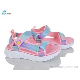 Фотография Босоножки детские летние Лето L852-3-6 (8 пар р.31-37) "BBT" недорого оптом от прямого поставщика