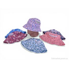 Фотография Панама женская Лето 7-11 mix (58р) (5 шт. р.сетка One size) "TUZZI" недорого оптом от прямого поставщика