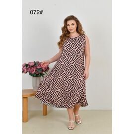 Жіночий сарафан 072 beige р.50-60 "HOME STYLE" недорого оптом від прямого постачальника