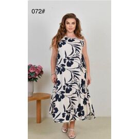 Жіночий сарафан 072 white р.50-60 "HOME STYLE" недорого оптом від прямого постачальника