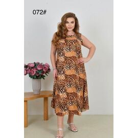 Жіночий сарафан 072-1 orange р.50-60 "HOME STYLE" недорого оптом від прямого постачальника