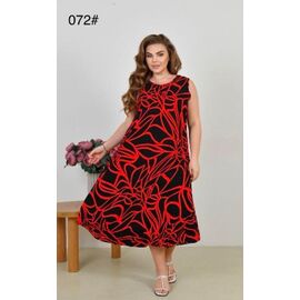 Жіночий сарафан 072-2 black р.50-60 "HOME STYLE" недорого оптом від прямого постачальника