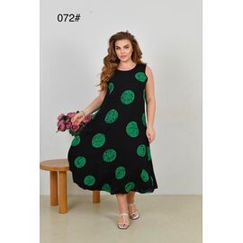 Жіночий сарафан 072-3 black р.50-60 "HOME STYLE" недорого оптом від прямого постачальника