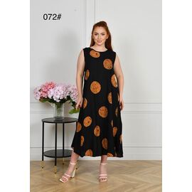 Жіночий сарафан 072-6 black р.50-60 "HOME STYLE" недорого оптом від прямого постачальника
