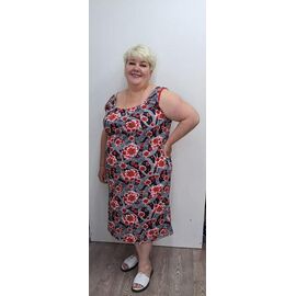 Жіночий сарафан 2025 grey р.50-60 "HOME STYLE" недорого оптом від прямого постачальника