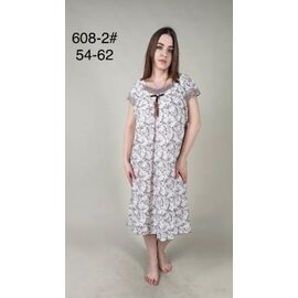 Фотография Пижама лёгкая женская 608-2 beige р.54-62 "HOME STYLE" недорого оптом от прямого поставщика