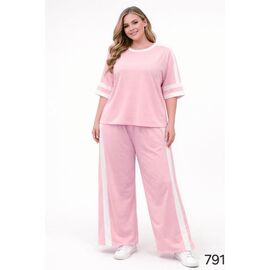 Фотография Костюм спортивный женский 791 pink р.42-56 "HOME STYLE" недорого оптом от прямого поставщика