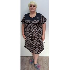 Халат жіночий 901-2 black р.52-62 "HOME STYLE" недорого оптом від прямого постачальника