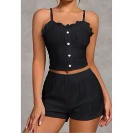 Фотография Костюм женский RL1019 black р.44-50 "HOME STYLE" недорого оптом от прямого поставщика