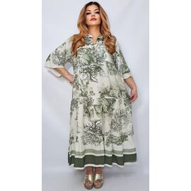 Фотография Платье летнее женское RL1039 green р.54-60 "HOME STYLE" недорого оптом от прямого поставщика