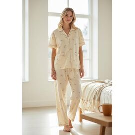 Фотография Костюм женский RL1048 l.beige р.44-48 "HOME STYLE" недорого оптом от прямого поставщика