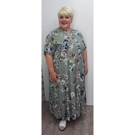 Фотография Платье летнее женское RL1062 mint р.56-60 "HOME STYLE" недорого оптом от прямого поставщика