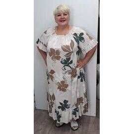 Фотография Платье летнее женское RL1069 white р.54-60 "HOME STYLE" недорого оптом от прямого поставщика