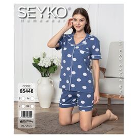 Піжама легка жіноча DS702-65446 blue р.S-XL "DONELLA" недорого оптом від прямого постачальника