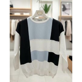 Фотография Свитер женский JL1037 l.blue р.52-54 "Julia" недорого оптом от прямого поставщика