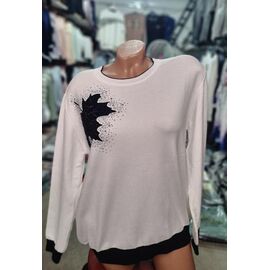 Фотография Свитер женский JL1044 white р.52-54 "Julia" недорого оптом от прямого поставщика