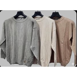 Фотография Свитер женский JL1065 d.beige р.52-54 "Julia" недорого оптом от прямого поставщика