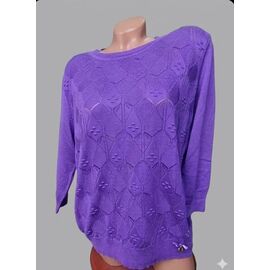 Фотография Свитер женский JL1074 lilac р.50-52 "Julia" недорого оптом от прямого поставщика