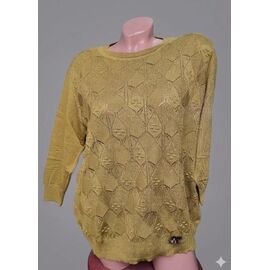 Фотография Свитер женский JL1076 beige р.50-52 "Julia" недорого оптом от прямого поставщика