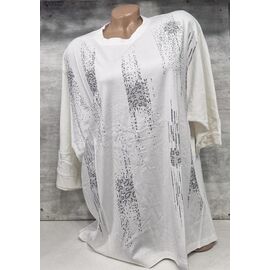 Фотография Футболка женская JL1103 white р.52-54 "Julia" недорого оптом от прямого поставщика