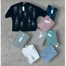 Фотография Футболка женская JL1108 mint р.52-54 "Julia" недорого оптом от прямого поставщика