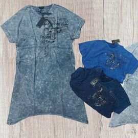 Сукня літня жіноча JL1126 d.grey р.52-54 "Julia" недорого оптом від прямого постачальника