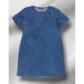 Сукня літня жіноча JL1149 blue р.52-60 "Julia" недорого оптом від прямого постачальника