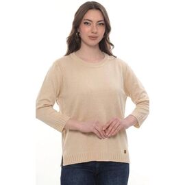 Фотография Свитер женский JL1169 beige р.52-54 "Julia" недорого оптом от прямого поставщика
