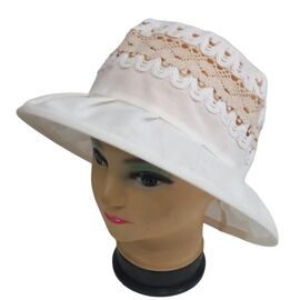 Фотография Панама женская 0728 white р.56-60 "Mabi" недорого оптом от прямого поставщика