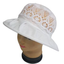 Фотография Панама женская 0729 white р.56-60 "Mabi" недорого оптом от прямого поставщика