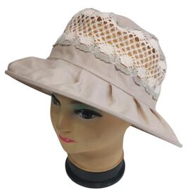 Фотография Панама женская 0730 beige р.56-60 "Mabi" недорого оптом от прямого поставщика