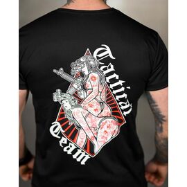 Футболка чоловіча 1351 black р.M-3XL "Madoka" недорого оптом від прямого постачальника