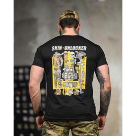 Футболка чоловіча 1359 black р.M-3XL "Madoka" недорого оптом від прямого постачальника