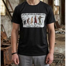 Футболка чоловіча 1372 black р.M-3XL "Madoka" недорого оптом від прямого постачальника