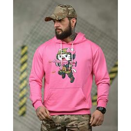 Фотография Худи мужской 1407 pink р.M-3XL "Madoka" недорого оптом от прямого поставщика