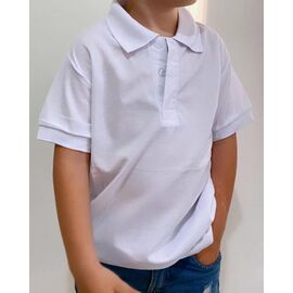 Фотография Футболка детская на мальчика W26918 white р.6-11 "Verton" недорого оптом от прямого поставщика