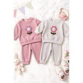 Фотография Костюм детский спортивный на девочку 492 l.grey р.0.9-2 "Major" недорого оптом от прямого поставщика