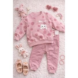 Фотография Костюм детский спортивный на девочку 542 pink р.0.9-2 "Major" недорого оптом от прямого поставщика