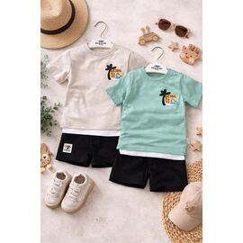 Фотография Костюм детский на мальчика 26220 milk р.0.9-2 "Major" недорого оптом от прямого поставщика