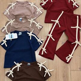 Фотография Костюм детский на девочку 27661 beige р.2-5 "Major" недорого оптом от прямого поставщика