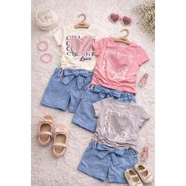 Фотография Костюм детский на девочку 26203 grey р.2-5 "Major" недорого оптом от прямого поставщика