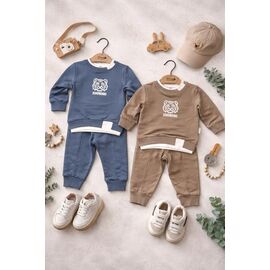 Фотография Костюм детский на мальчика 1243 blue р.0.6-1.6 "Major" недорого оптом от прямого поставщика