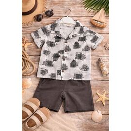 Фотография Костюм детский на мальчика 5305 l.grey р.2-5 "Major" недорого оптом от прямого поставщика