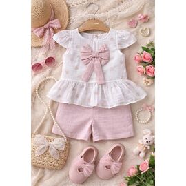 Фотография Костюм детский на девочку 1653 pink р.0.9-2 "Major" недорого оптом от прямого поставщика