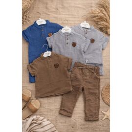 Фотография Костюм детский на мальчика 1321 grey р.0.9-2 "Major" недорого оптом от прямого поставщика